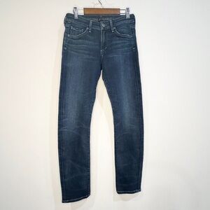Citizens of Humanity Arielle Petite Mid Rise Slim Jeans Dark Wash Size 24